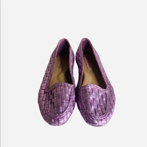 ALI MACGRAW WOMEN’S EXXTRA METALLIC NAPPA SIZE 7.5